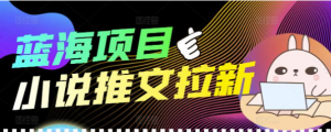 个人工作室创业项目：小说推文拉新项目可批量做【详细教程】外面收费6880-欢迎访问本站